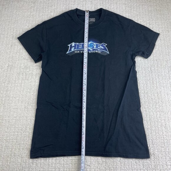 Y2K Blizzard Hero’s Of The Storm x Jinx Black Size S T-Shirt Short Sleeve - Picture 14 of 14